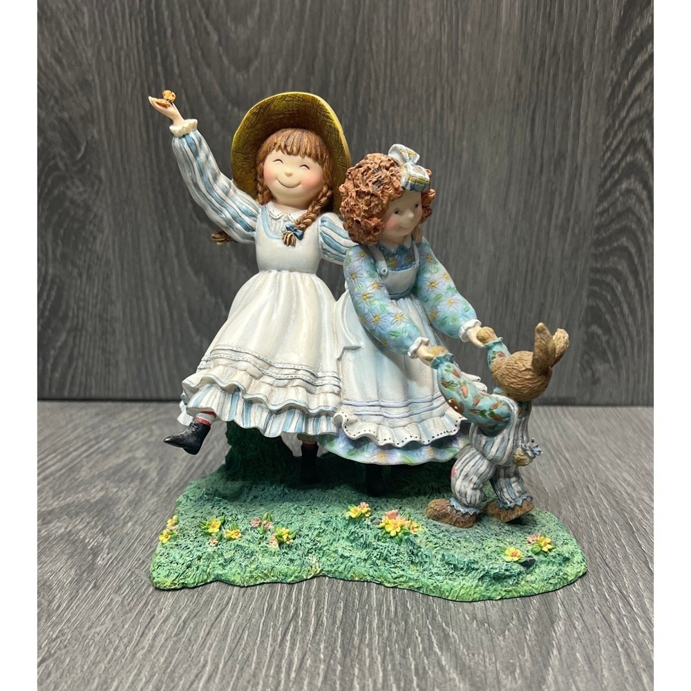 VTG Lang & Wise Katie & Molly III Figurine 41600327 Sherri Buck Baldwin Box